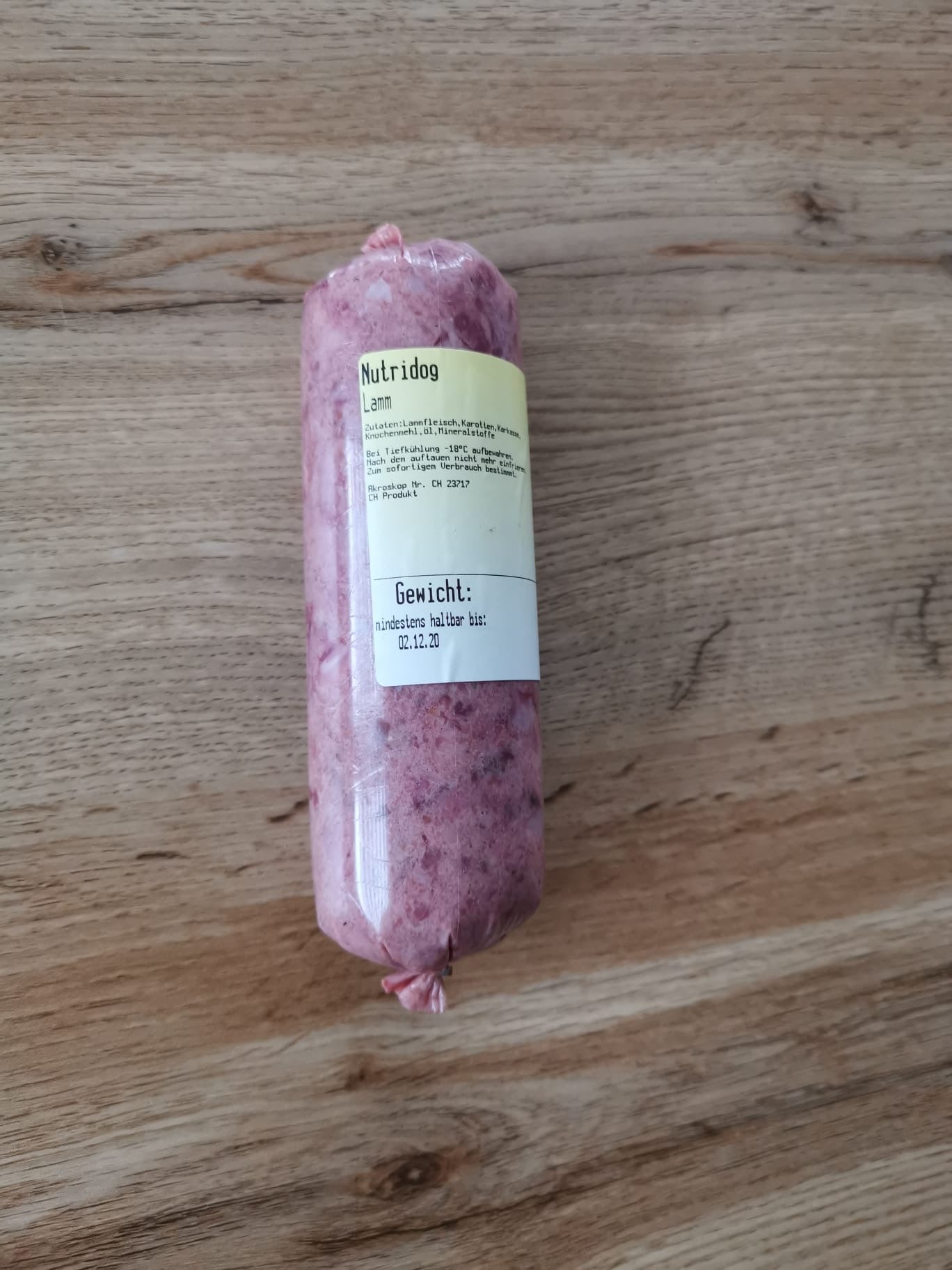 Mélange d'agneau "NOUVEAU" 300g par saucisse seulement 5.90.- "Surgelé"
