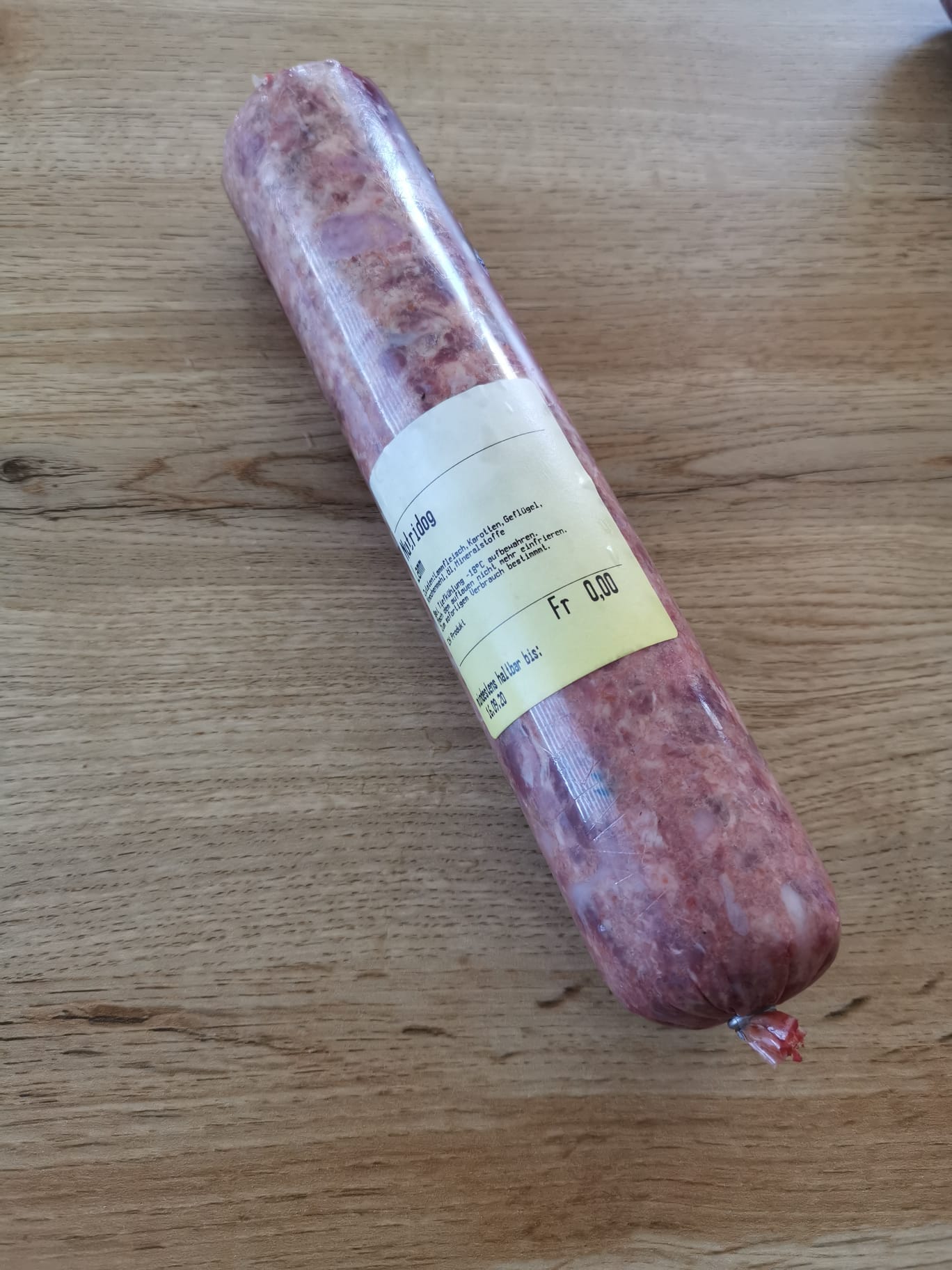 Lamb Mixed 500g per sausage only 8.90.- "Frozen".